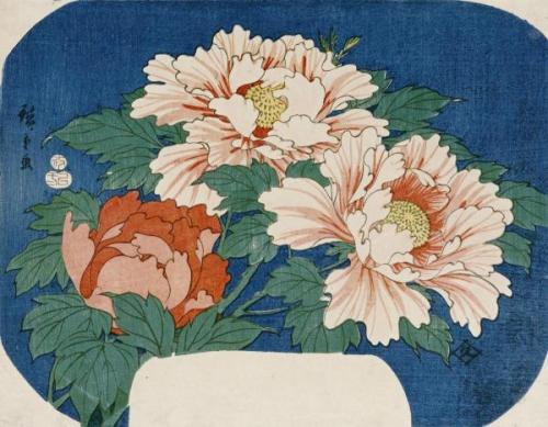 Peonia di Hiroshige